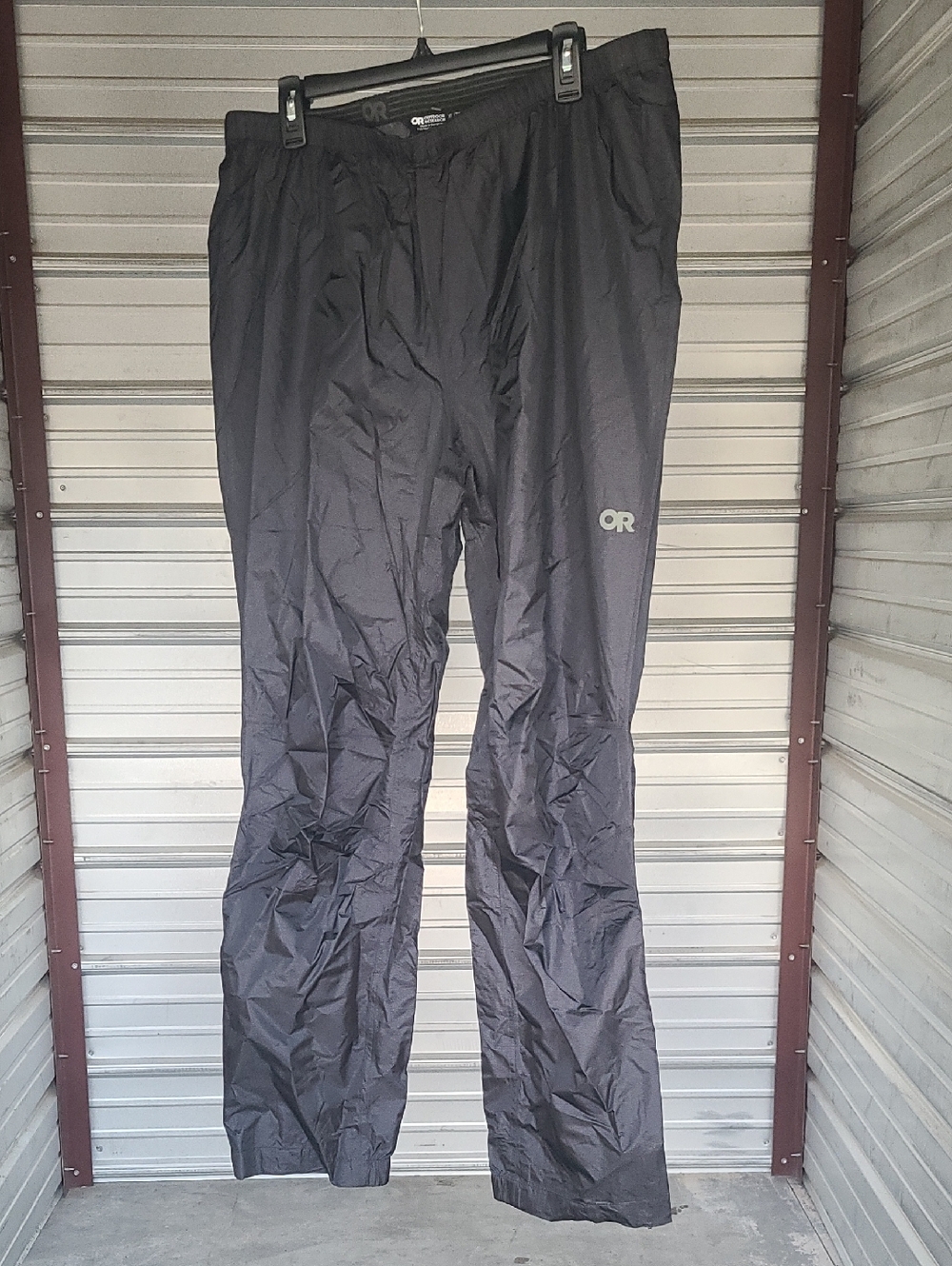 Outdoor Research Helium Black Men's Waterproof Shell Pants